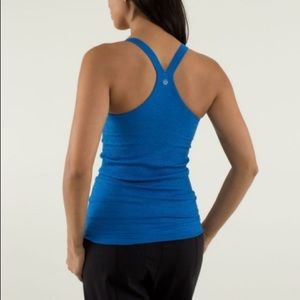 Lululemon Ebb To Street Tank 4 Blue